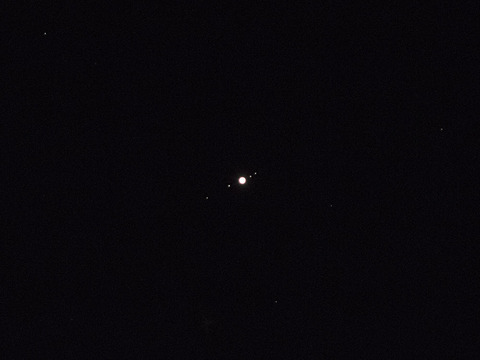 夜半の明星（木星）とガリレオ衛星